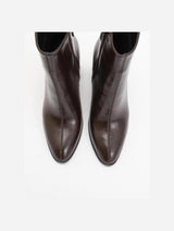 Immaculate Vegan - Prologue Shoes Jewel Brown Cilt High Heel Boot (Women)