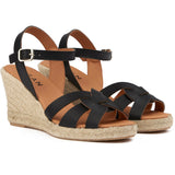 Immaculate Vegan - V.GAN Rhubarb Espadrille Wedge Sandals