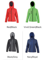 Immaculate Vegan - VEGAN Happy Vegan Women's Core TX Performance Hooded Softshell Jacket