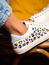 Immaculate Vegan - Minuit sur Terre Virevolte Recycled Grain Leather Vegan Sneakers | Leo