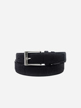 Immaculate Vegan - Watson & Wolfe Three-Piece Construction Cork Vegan Belt | Black