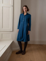 Immaculate Vegan - BIBICO Alexa Women's Cotton Shirt Dress | Denim