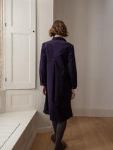 Immaculate Vegan - BIBICO Alexa Women's Cotton Corduroy Shirt Dress | Navy