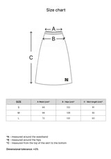 Immaculate Vegan - New Orchard Winter Vegan Skirt | Red