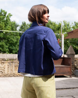 Immaculate Vegan - BIBICO Corinne Women's Cotton Utility Jacket | Indigo