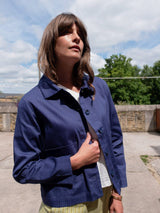 Immaculate Vegan - BIBICO Corinne Women's Cotton Utility Jacket | Indigo