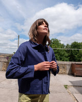 Immaculate Vegan - BIBICO Corinne Women's Cotton Utility Jacket | Indigo