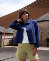 Immaculate Vegan - BIBICO Corinne Women's Cotton Utility Jacket | Indigo