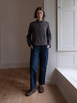 Immaculate Vegan - BIBICO Margate Women's Relaxed Cotton Trousers | Denim