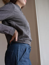 Immaculate Vegan - BIBICO Margate Women's Relaxed Cotton Trousers | Denim