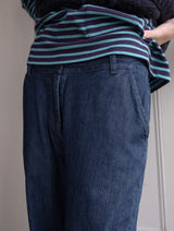 Immaculate Vegan - BIBICO Harper Women's Cotton Wide Leg Trousers | Denim