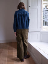 Immaculate Vegan - BIBICO Ada Women's Cropped Cotton Blouse | Denim