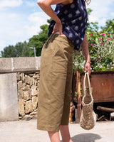 Immaculate Vegan - BIBICO Anna Women's Organic Cotton Culottes | Olive Twill