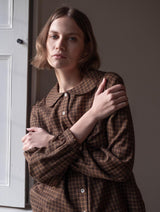 Immaculate Vegan - BIBICO Jolene Women's Cotton Casual Shirt | Black Check