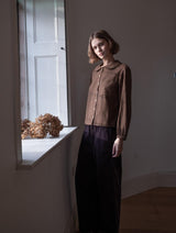 Immaculate Vegan - BIBICO Jolene Women's Cotton Casual Shirt | Black Check