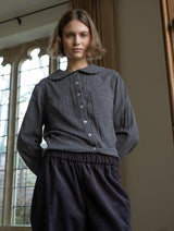 Immaculate Vegan - BIBICO Orla Women's Casual Cotton Corduroy Trousers | Dove Grey