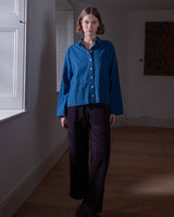 Immaculate Vegan - BIBICO Anya Women's Relaxed Cotton Blouse | Denim