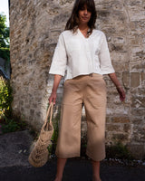 Immaculate Vegan - BIBICO Anna Women's Organic Cotton Culottes | Sand