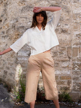 Immaculate Vegan - BIBICO Anna Women's Organic Cotton Culottes | Sand