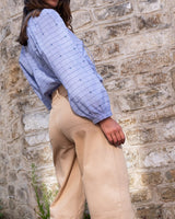 Immaculate Vegan - BIBICO Margate Women's Cotton Trousers | Sand