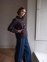 Immaculate Vegan - BIBICO Mika Women's Cotton Utility Shirt | Dove Grey