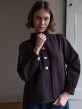 Immaculate Vegan - BIBICO Mika Women's Cotton Utility Shirt | Dove Grey