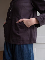 Immaculate Vegan - BIBICO Mika Women's Cotton Utility Shirt | Dove Grey