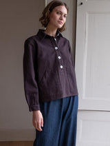 Immaculate Vegan - BIBICO Mika Women's Cotton Utility Shirt | Dove Grey