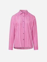 Immaculate Vegan - KOMODO RIO - Organic Broderie Anglaise Shirt - Pink