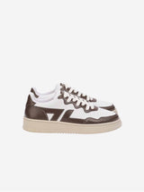 Immaculate Vegan - Zeta Shoes Olea Recycled Vegan Olive Leather Sneakers | Brown UK3 / EU36 / US5