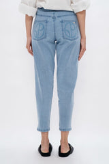 Immaculate Vegan - 1 People California LAX - Barrel Jeans - Sky