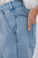 Immaculate Vegan - 1 People California LAX - Barrel Jeans - Sky