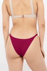 Immaculate Vegan - 1 People Crete HER - Bikini Bottom - Red Coral