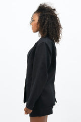 Immaculate Vegan - 1 People Havana HAV - Oversized Blazer - Licorice