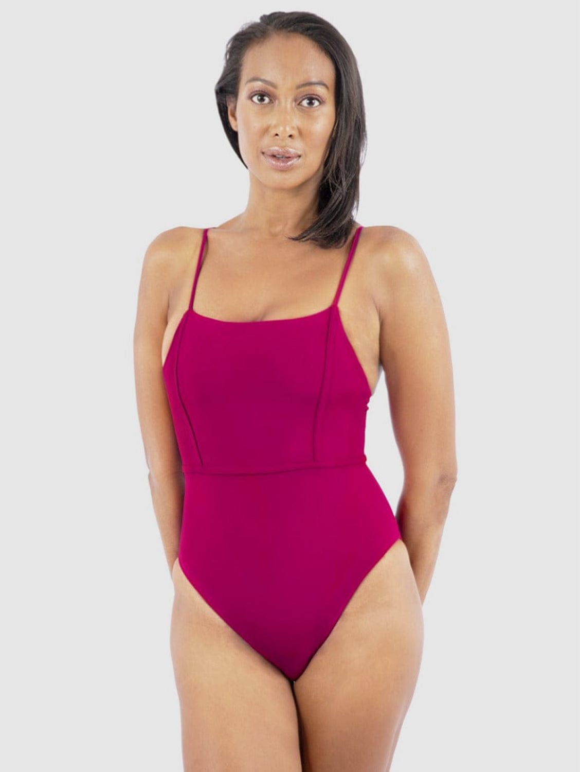 1 People Byron Bay Econyl Swimsuit Red Coral