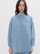 Immaculate Vegan - 1 People Louisiana MSY - Classic Denim Shirt - Sky L