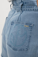 Immaculate Vegan - 1 People Montana BIL - Denim Shorts-Sky