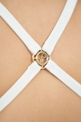 Immaculate Vegan - 1 People Mykonos JMK - Criss-Cross Swimsuit - Sand