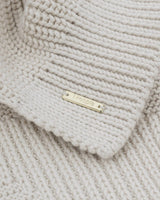 Immaculate Vegan - 1 People Olden OLA - Blanket Scarf & Throw - Egret