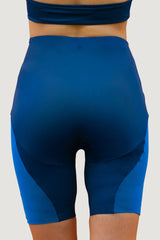 Immaculate Vegan - 1 People Portland PDX - Biker Shorts - Sapphire