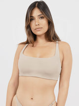 Immaculate Vegan - 1 People Crete HER - Cross Back Bikini Top - Sand S