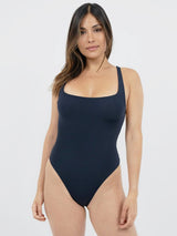 Immaculate Vegan - 1 People Mykonos JMK - Criss-Cross Swimsuit - Pebble S