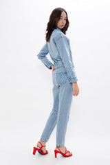 Immaculate Vegan - 1 People San Francisco SFO - Denim Boilersuit - Sky