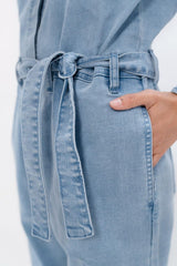Immaculate Vegan - 1 People San Francisco SFO - Denim Boilersuit - Sky