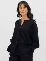 Immaculate Vegan - 1 People Cap Ferret XAC - Long Sleeves Shirt - Licorice XS