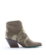 Immaculate Vegan - A Perfect Jane Jane Vegan Suede Ankle Boots | Military Green