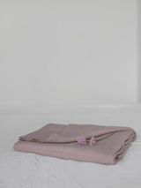 Immaculate Vegan - AmourLinen Linen flat sheet in Rosy Brown US Queen / Rosy Brown