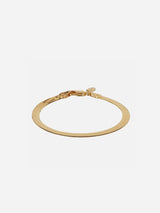 Immaculate Vegan - Ana Dyla Zora Recycled 925 Sterling Silver Bracelet | Gold Vermeil