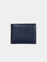 Immaculate Vegan - ASHOKA Paris Men's Vegan Apple Skin Leather Wallet | Navy
