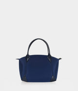 Immaculate Vegan - ASHOKA Paris Sac Pretty Apple Skin & Nylon recyclé bleu marine